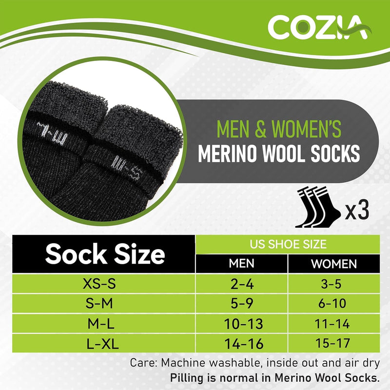 Merino Wool Socks Casual Warm Socks