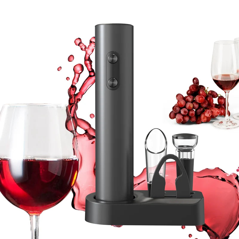 Electric Wine Opener Set Automatic Corkscrew