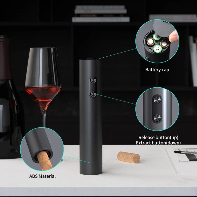 Electric Wine Opener Set Automatic Corkscrew