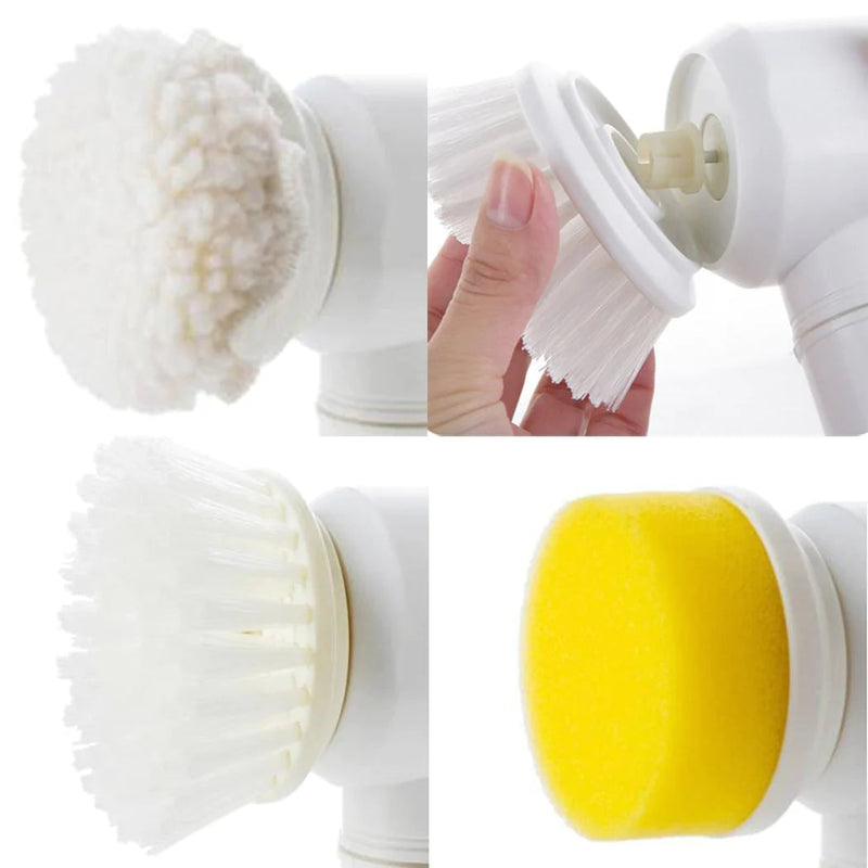 Electric Cleaning  Magic Brush: Bathtub Brush Housework 5 in 1 Cleaning