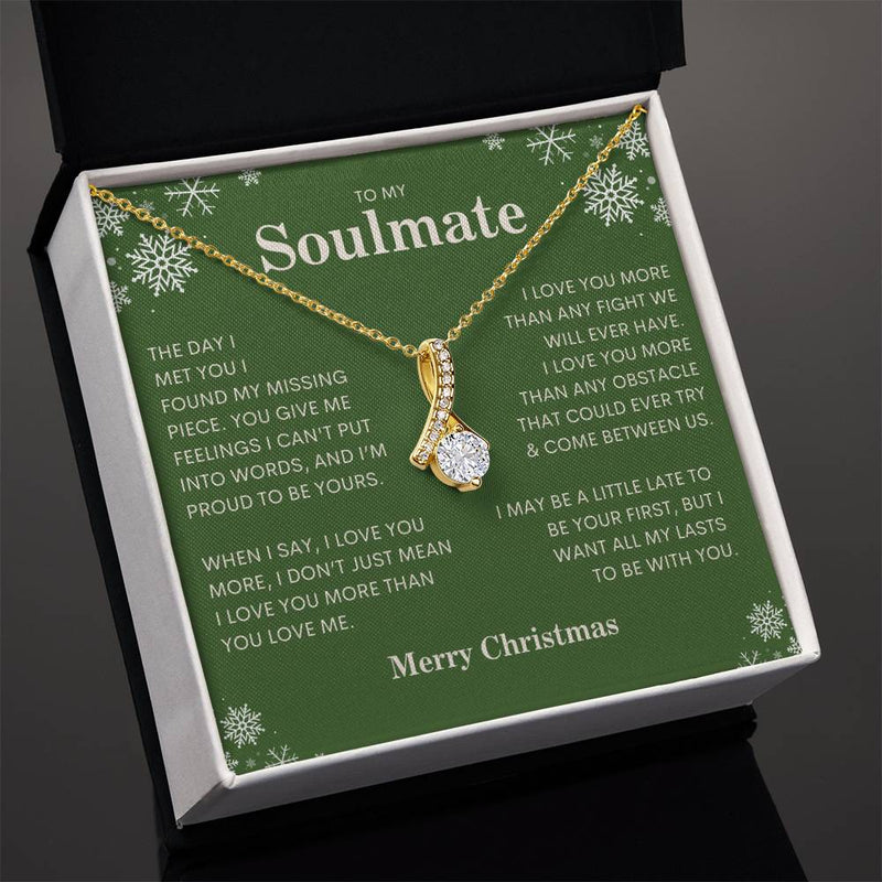 To My Soulmate | I Love You - Alluring Beauty necklace - Bee Dave