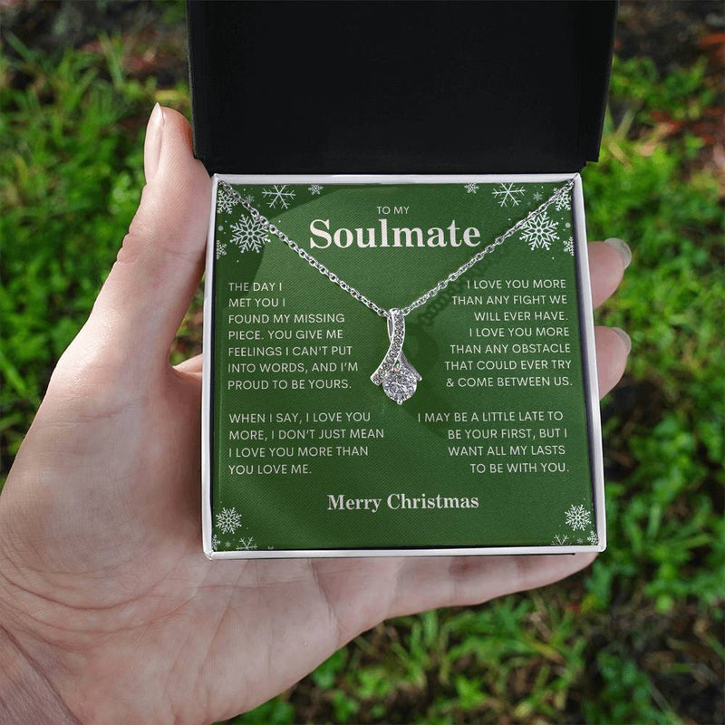 To My Soulmate | I Love You - Alluring Beauty necklace - Bee Dave