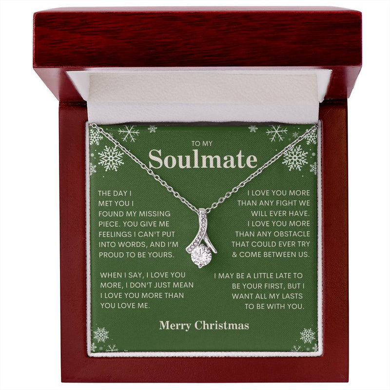 To My Soulmate | I Love You - Alluring Beauty necklace - Bee Dave